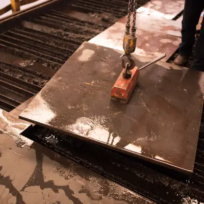 Placas de acero al carbón A-285