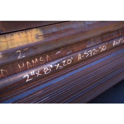 Placa de acero 1/4
